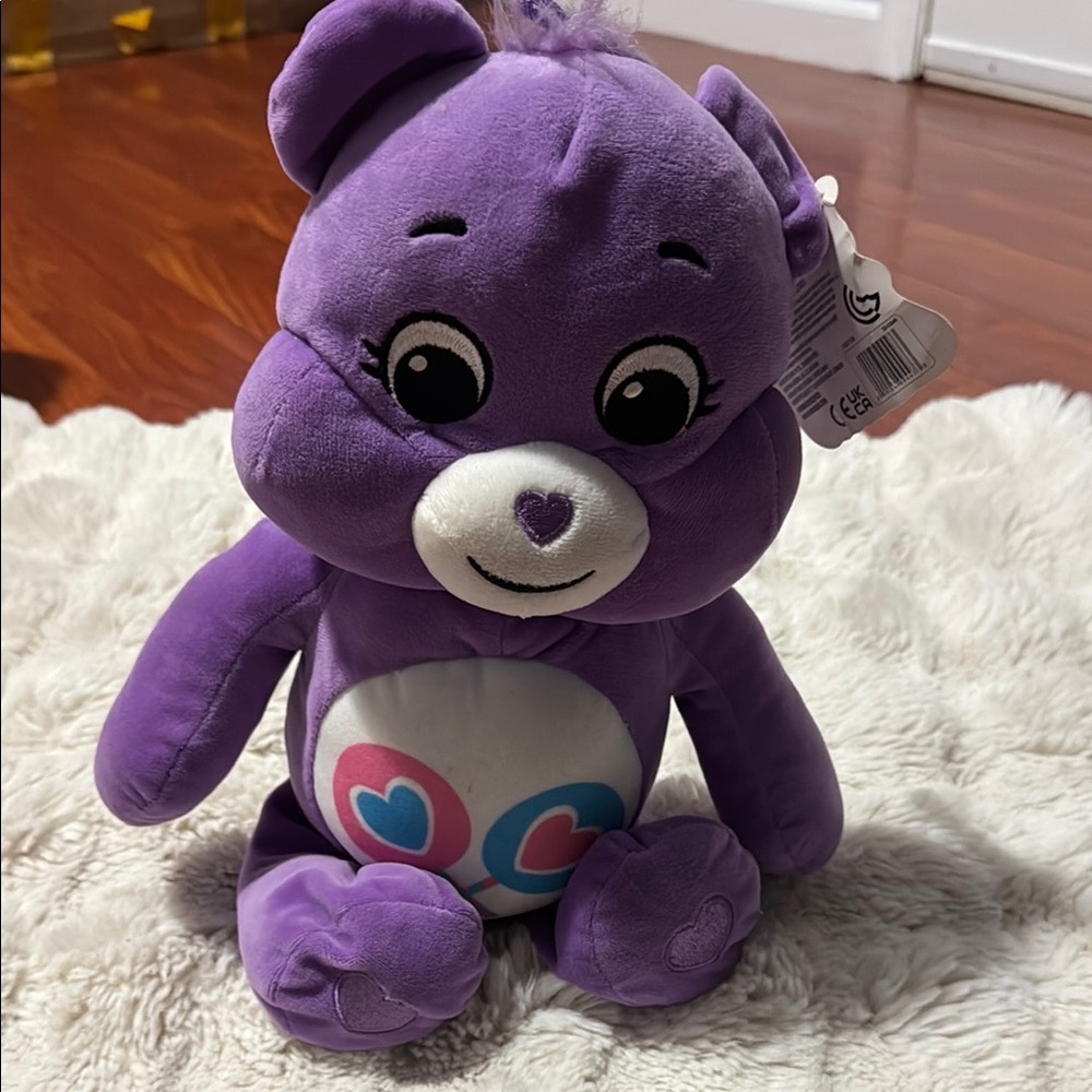 Purple Care Bears Plush Toy